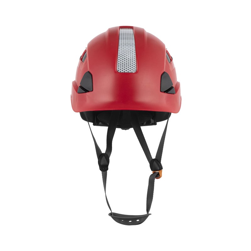 Defender Safety H1-CH Safety Helmet Hard Hat with Visor for Industrial & Construction ANSI Z89.1 (Red w/Visor) - Image 5